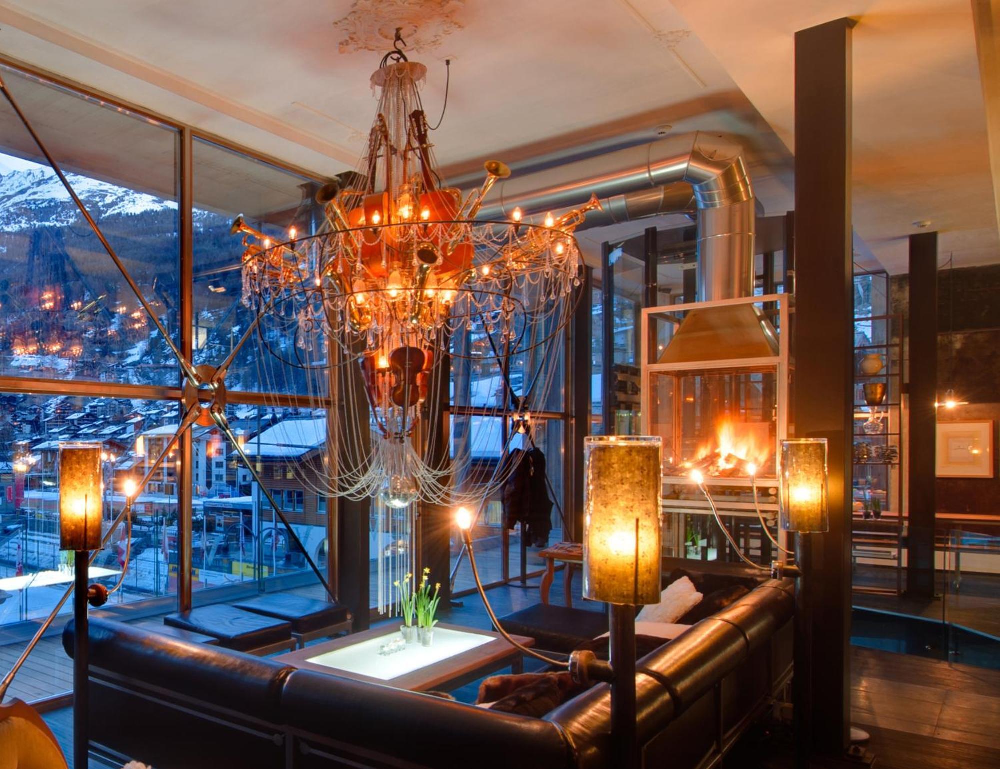 Backstage Hotel Serviced Apartments Zermatt Esterno foto