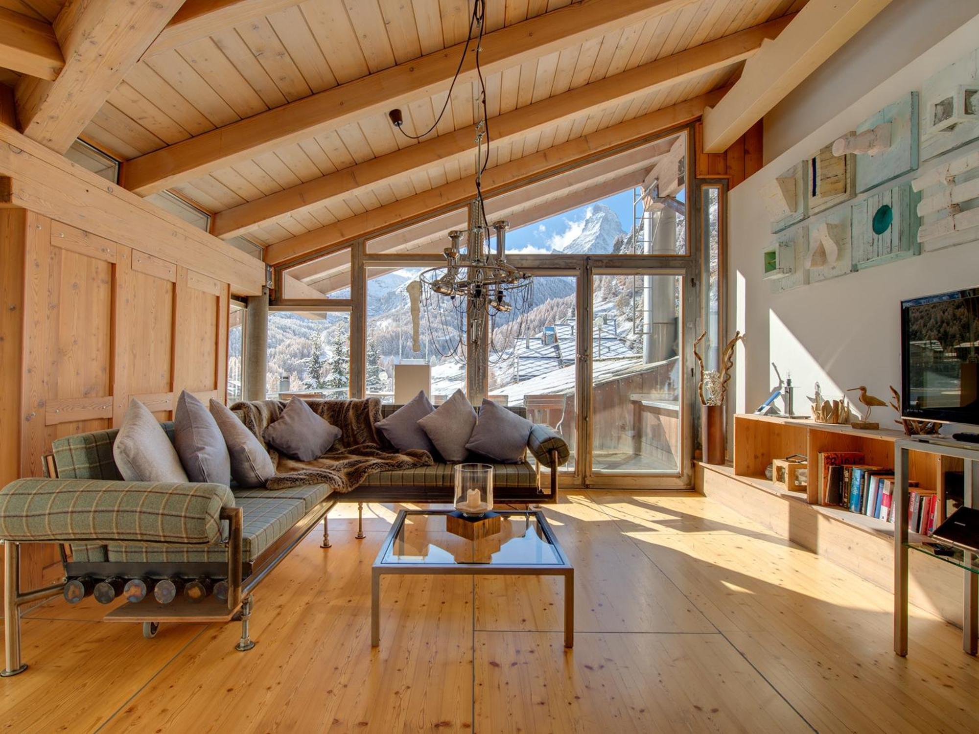 Backstage Hotel Serviced Apartments Zermatt Esterno foto