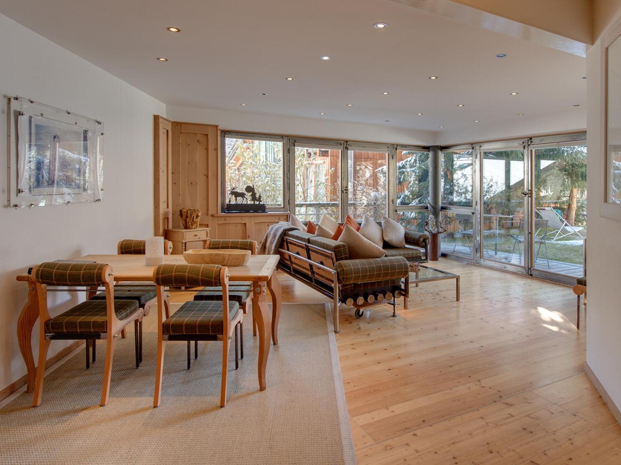 Backstage Hotel Serviced Apartments Zermatt Esterno foto