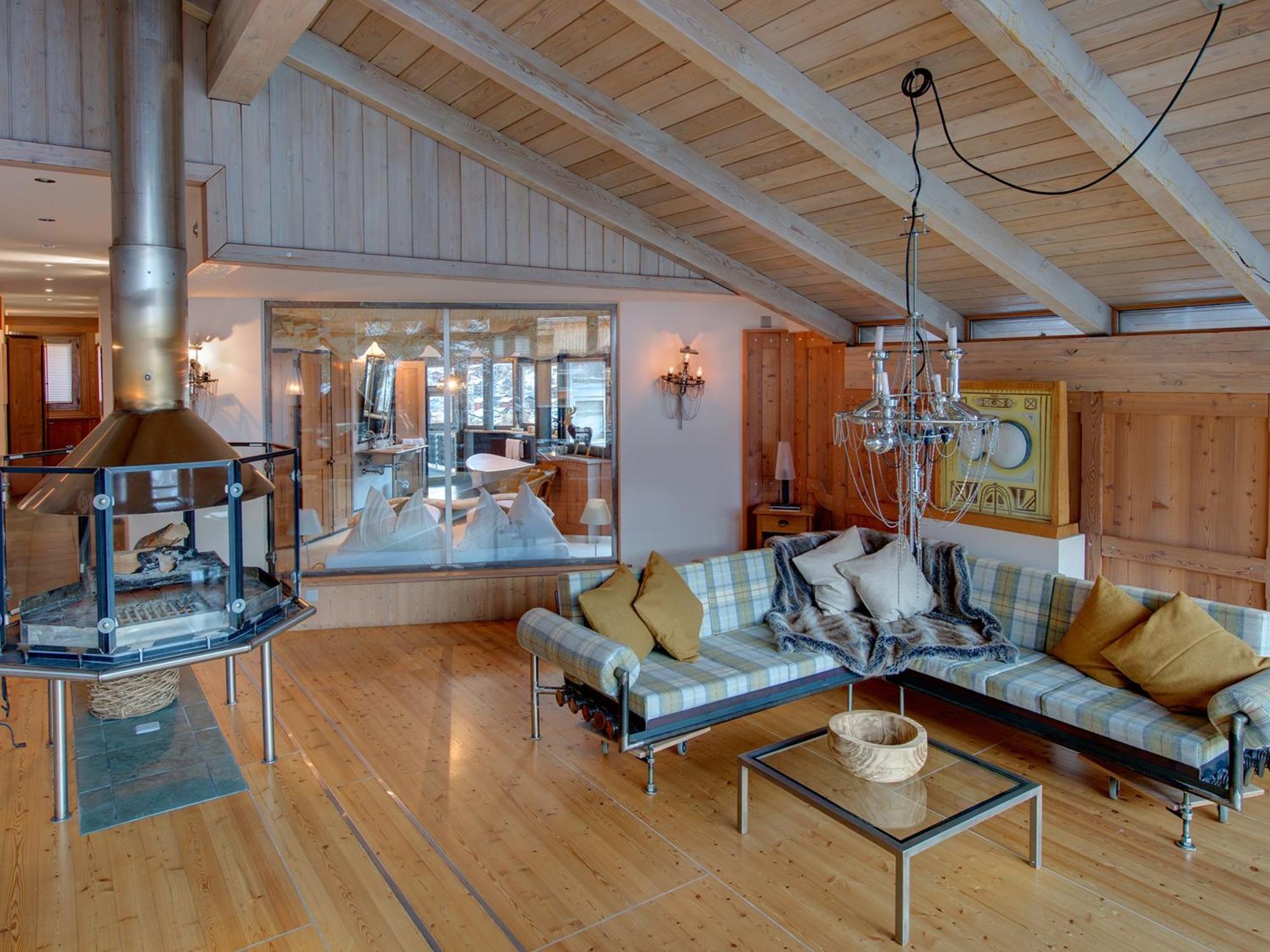 Backstage Hotel Serviced Apartments Zermatt Esterno foto