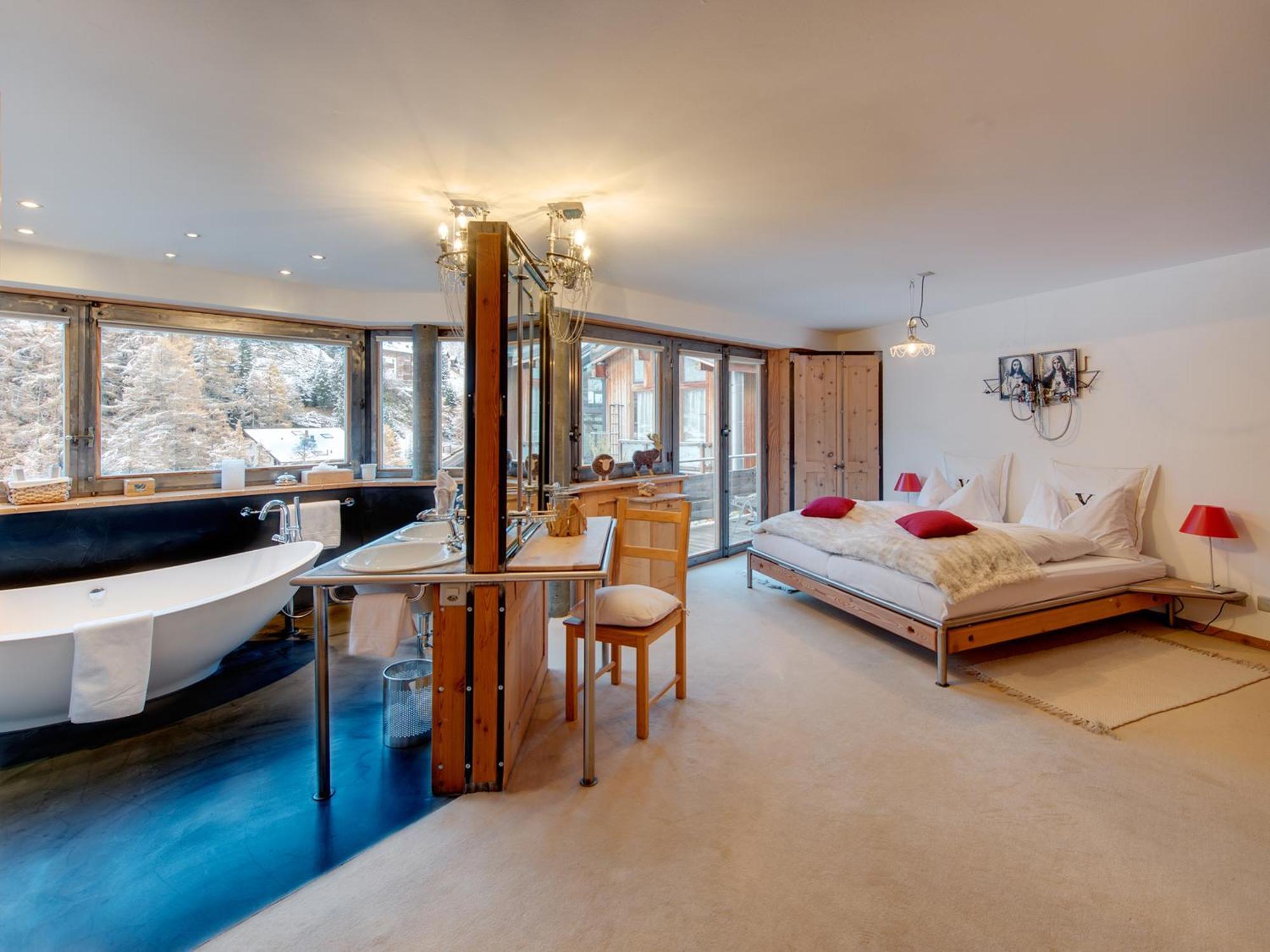 Backstage Hotel Serviced Apartments Zermatt Esterno foto