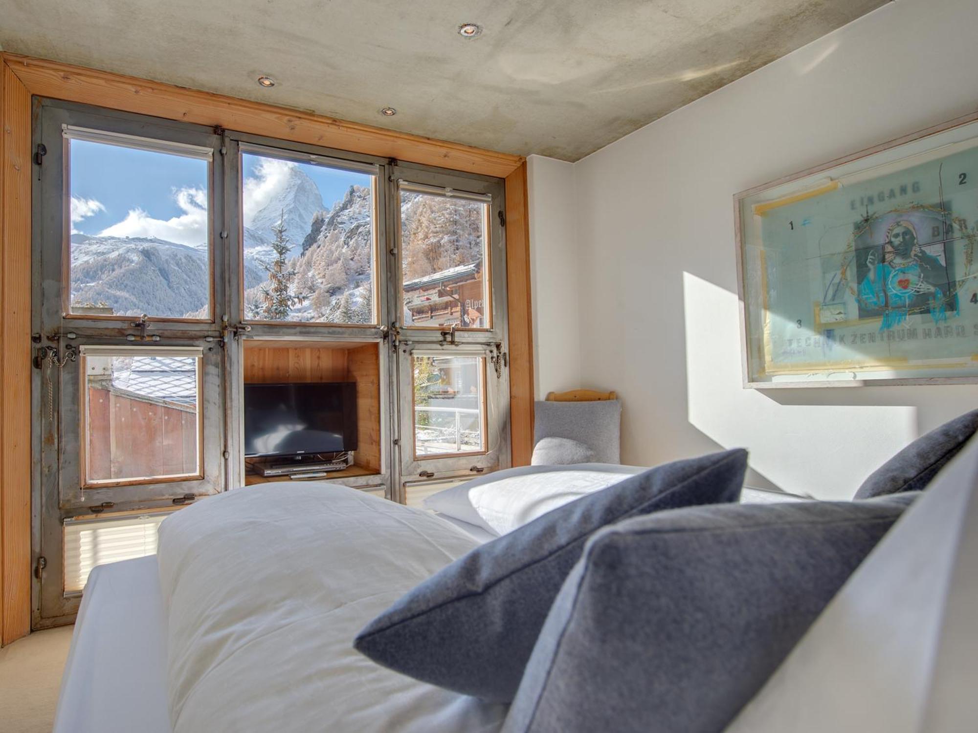 Backstage Hotel Serviced Apartments Zermatt Esterno foto