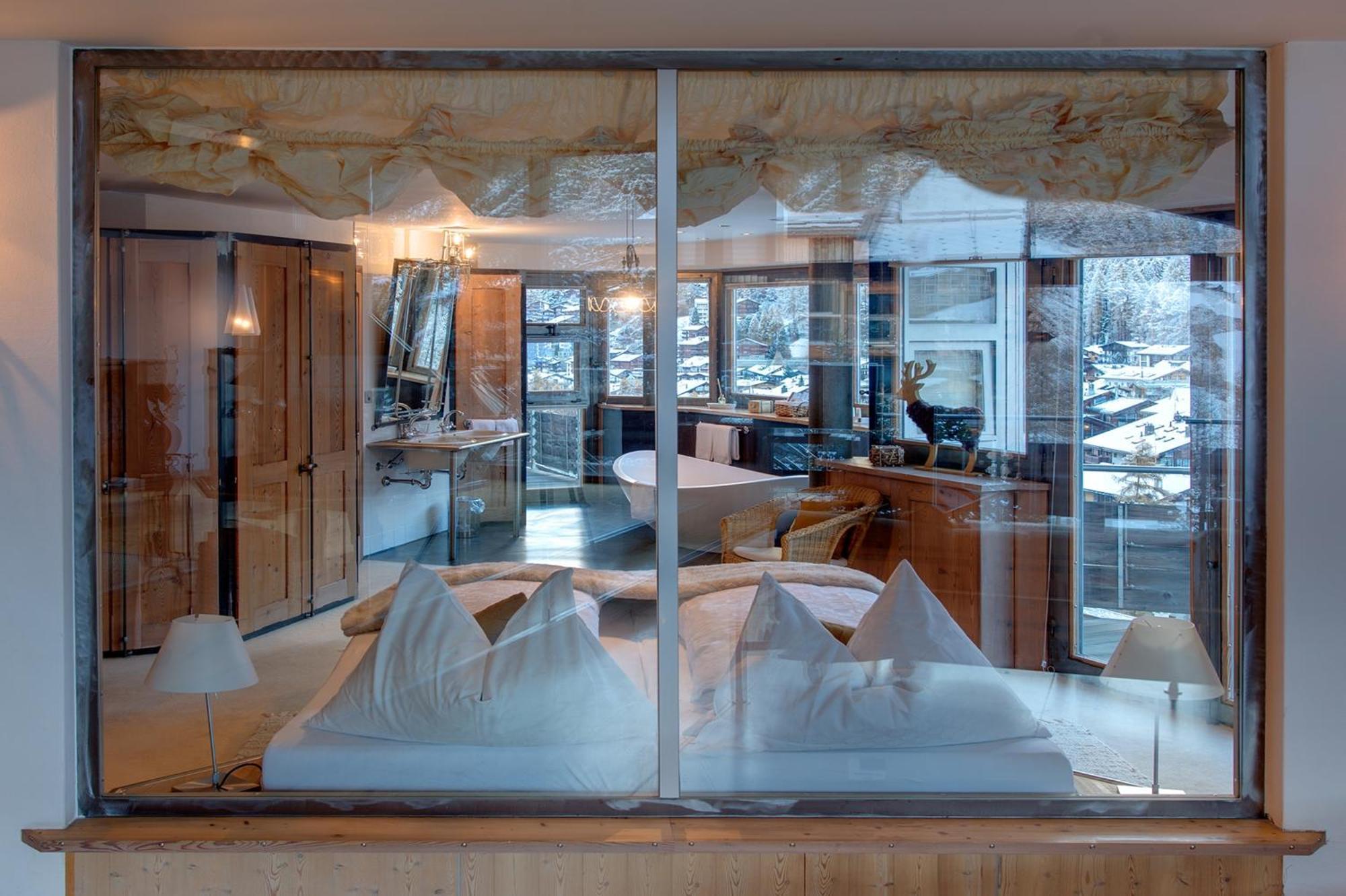 Backstage Hotel Serviced Apartments Zermatt Esterno foto
