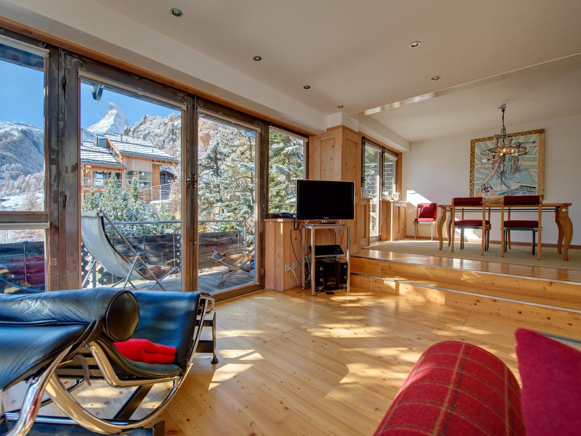 Backstage Hotel Serviced Apartments Zermatt Esterno foto